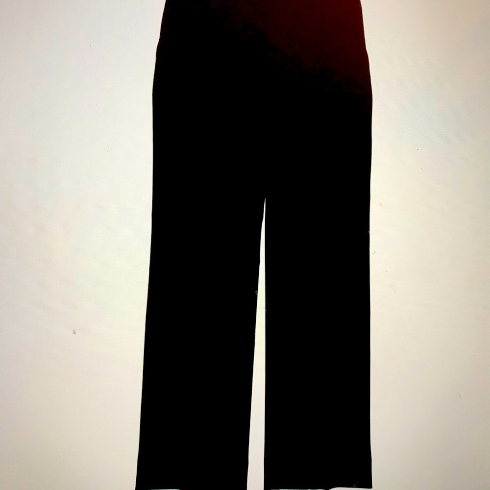 Stella Mccartney wool pleated black pants